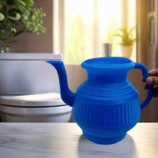 NEW WATERING JUG LOTA BODNA TOILET WASH BATHROOM BIDET PLASTIC MODERN HYGIENIC