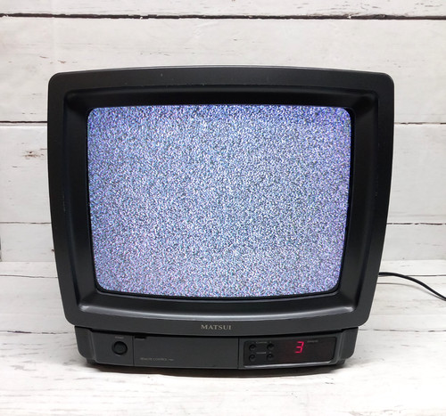 Matsui colour tv 1980s - colour,
