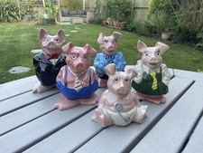 Natwest Pigs Full Set of 5