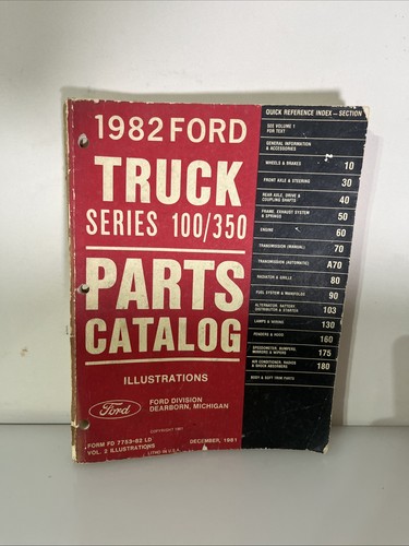 1982 ford truck series - ford,