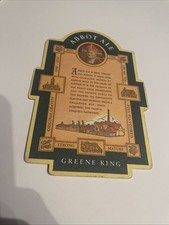 Abbot Ale Greene King Beer Mat