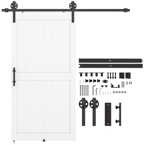 Homcom 213 4cm sliding - sliding, barn