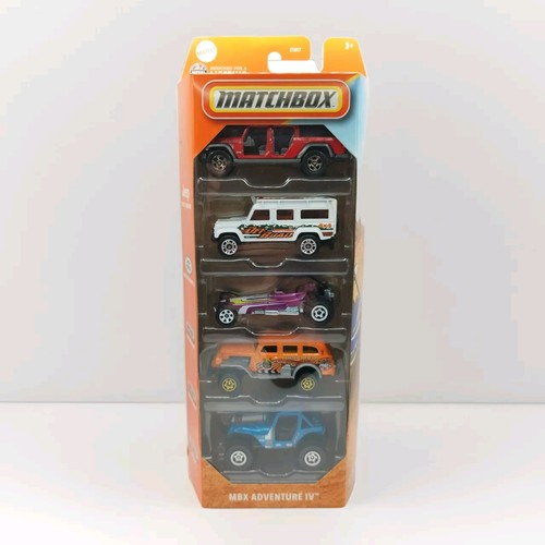 Matchbox pack cars mbx - matchbox, 5