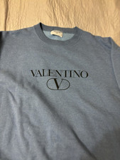 Vintage Valentino Sport sweatshirt jumper, medium, Blue 90’s Rare Gianni