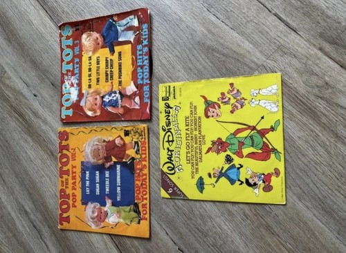 Vintage children vinyl - children's, 7"