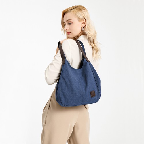 Large ladies canvas shoulder - ladies,