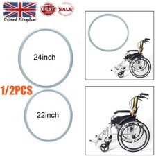 UK Wheelchair Tire Replacement Solid Tires PU Polyurethane Accessories Assembly