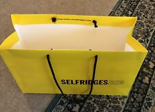 SELFRIDGES  Paper Designer Shopper/Carrier/Gift Empty Bag 42 x 31 x 15 cm