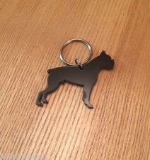 Boxer Dog Keyring Keychain Bag