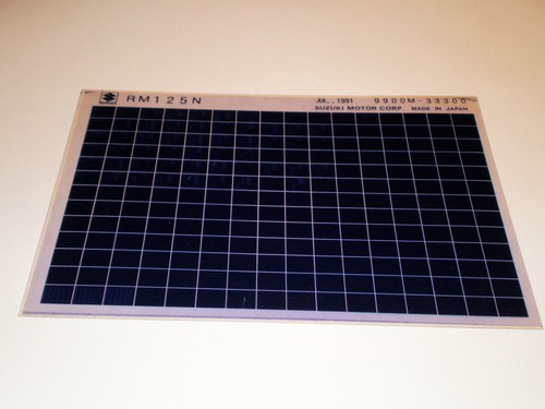 Microfiche spare parts - spare, catalog
