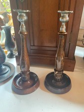 Vintage Oak And Chrome