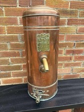 Ewart and son 'Ewarts Victor Geyser' Victorian Gas Bath water heater brass