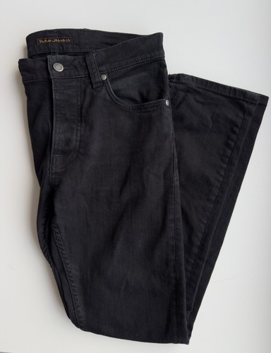 Nudie jeans grim tim black - jeans, co