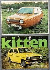 Reliant Robin And Kitten Sales Brochures (1975)