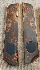 Jaguar XJ X351 Rear SWB Door Card Dash Gloss Burr Walnut Veneer Trim x2
