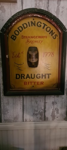 Vintage boddingtons wooden - boddingtons,