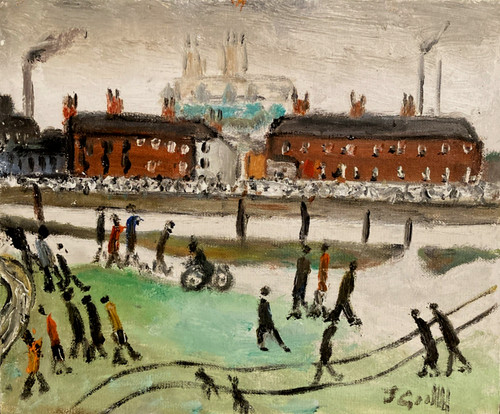 Walk along the canal signed - the,