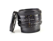 Nikon 50mm F1.8 D AF Prime Nikkor Lens  - Refurbished + 12 Month Guarantee