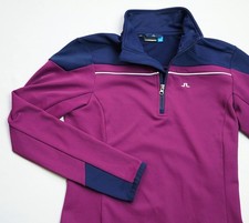 J.Lindeberg Jarvis TN Blocked Fieldsensor Mid Layer womens Zip top size M Medium
