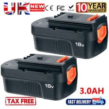 4x 4.8Ah Battery 18V for Black