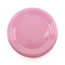 PACK OF 25 PINK 7" PLASTIC