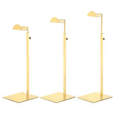 Purse Display Stand Set 3 Pack Metal Adjustable Handbag Rack - Gold