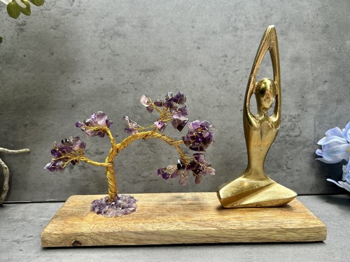Gold yoga figurine sukhasana - yoga,