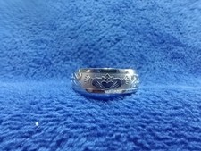 Claddagh Band Ring - Stainless