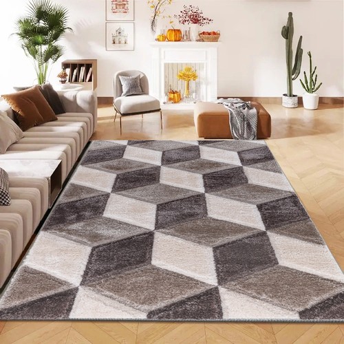 Luxury thick shaggy rug soft - rug,