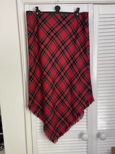 Women’s Red Tartan Skirt Dip