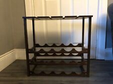 WINE RACK 3 TIER WOODEN FREE