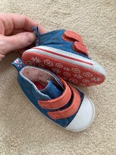 M&S baby first blue red strap