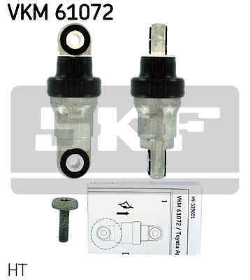 Tensioner pulley ribbed - tensioner, pulley,