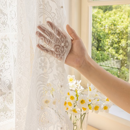 Panels window sheer drapes - panels,