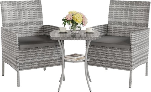 Piece rattan bistro - 3,