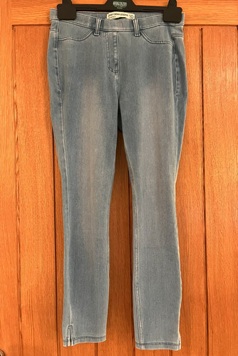 Next jersey denim bleach - denim,