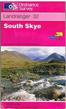 Landranger Maps: South Skye Sheet 32 (OS... by Ordnance Survey Sheet map, folded