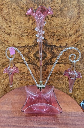 Antique victorian cranberry - victorian,