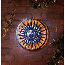 Solar Powered  Bronze Sun
