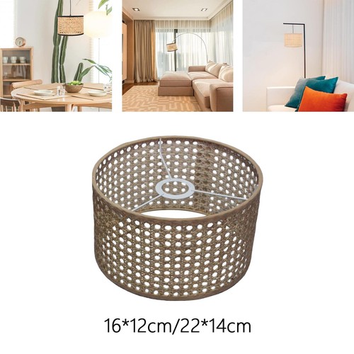 Chandelier lampshade rattan - lampshade,