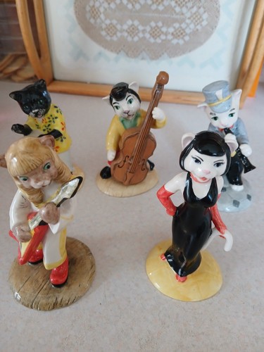 Beswick cat orchestra - beswick, 5