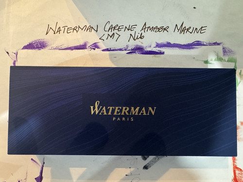 Waterman carene amber marine - waterman,