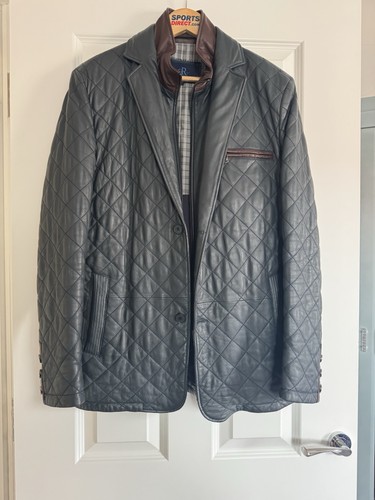 Italian real leather jacket - real,