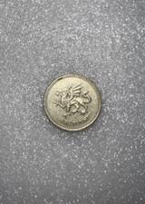 RARE 2000 Welsh Dragon £1 One