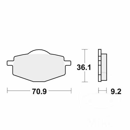Trw brake pads sintered - pads,