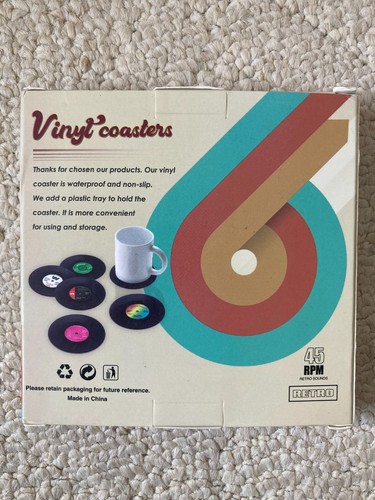 Colorful retro vinyl record - colorful,