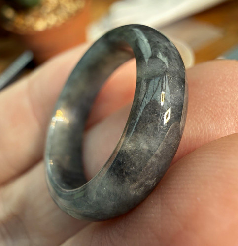 Wuji black grey - , jadeite