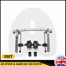 19"x17" Large Clear Windscreen