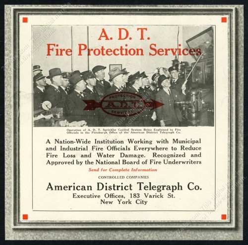 1926 adt fire - fire, alarm
