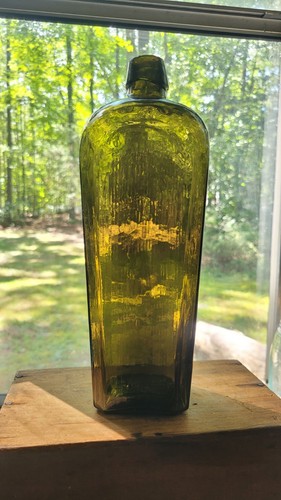 Antique amber olive applied - amber/olive,